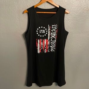 Patriotic Sleeveless Dress. New without tags.
